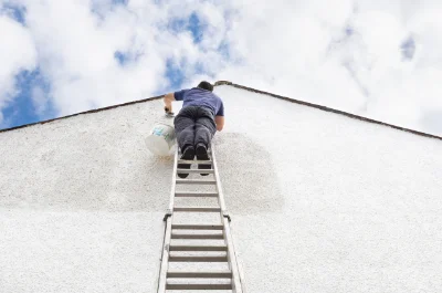 Peinture extérieure à Condrieu — façades et ravalement